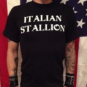 Kolbi Jean unisex Italian Stallion shirt S
